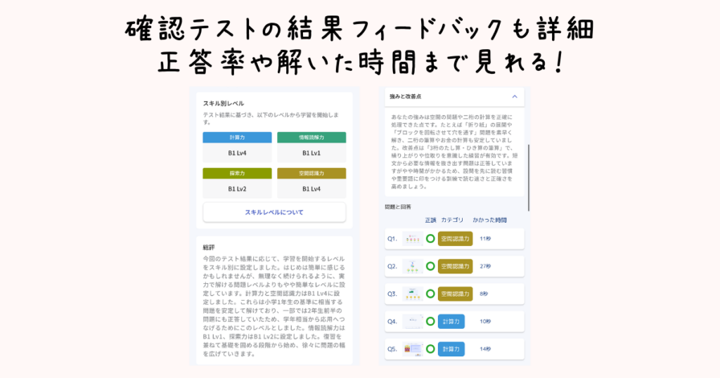 ロジックラボ確認テストについて